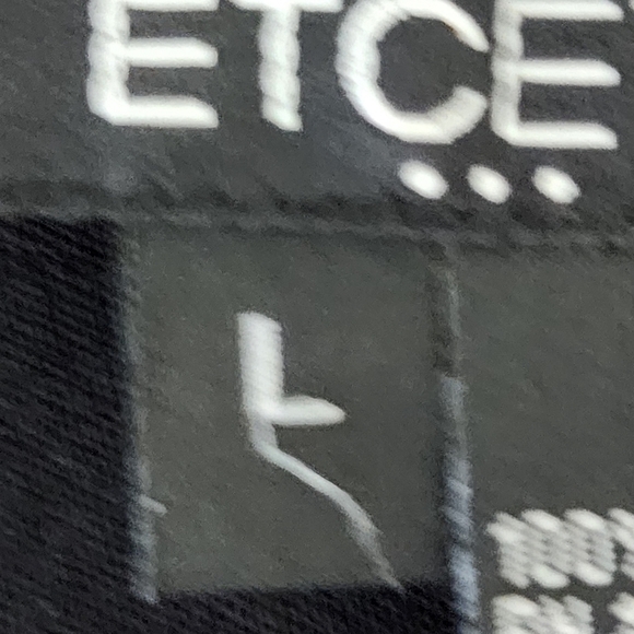 Etcetera Women’s Long Sleeve Twist Front V Neck Blouse Top Black Size Large - Picture 6 of 9